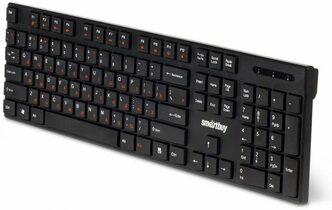Клавиатура проводная мультимедийная Smartbuy ONE 238 USB черная (SBK-238U-K)