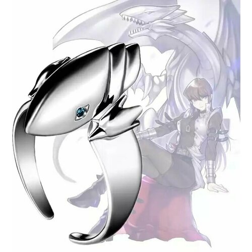 регулируемое кольцо унисекс в форме руки объятие Кольцо GameМерч, безразмерное, серебряный