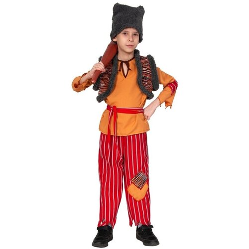 фото Костюм детский разбойник с дубиной (128-134) карнавалофф