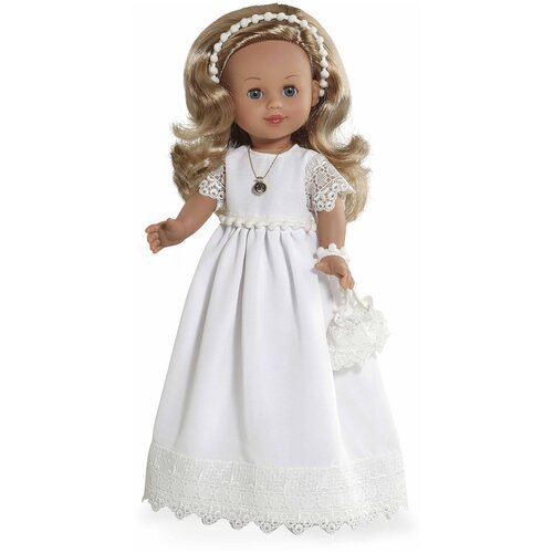 Arias ELEGANCE винил. кукла 42 см., в платье, с ак