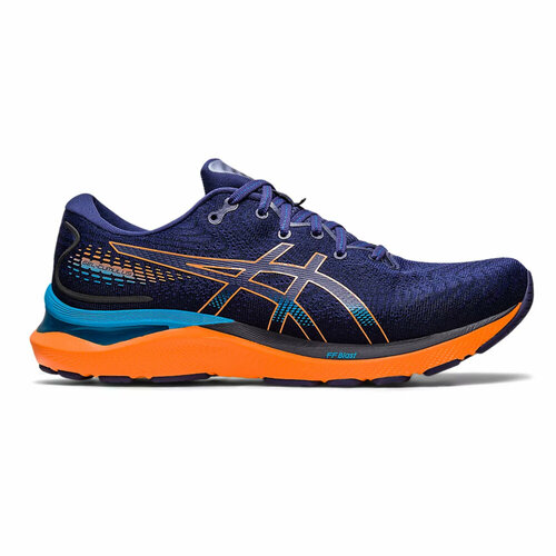 Кроссовки ASICS, размер 9, синий кроссовки asics gel cumulus 24 полнота 6 размер w8 5us eu40 255мм бирюзовый белый