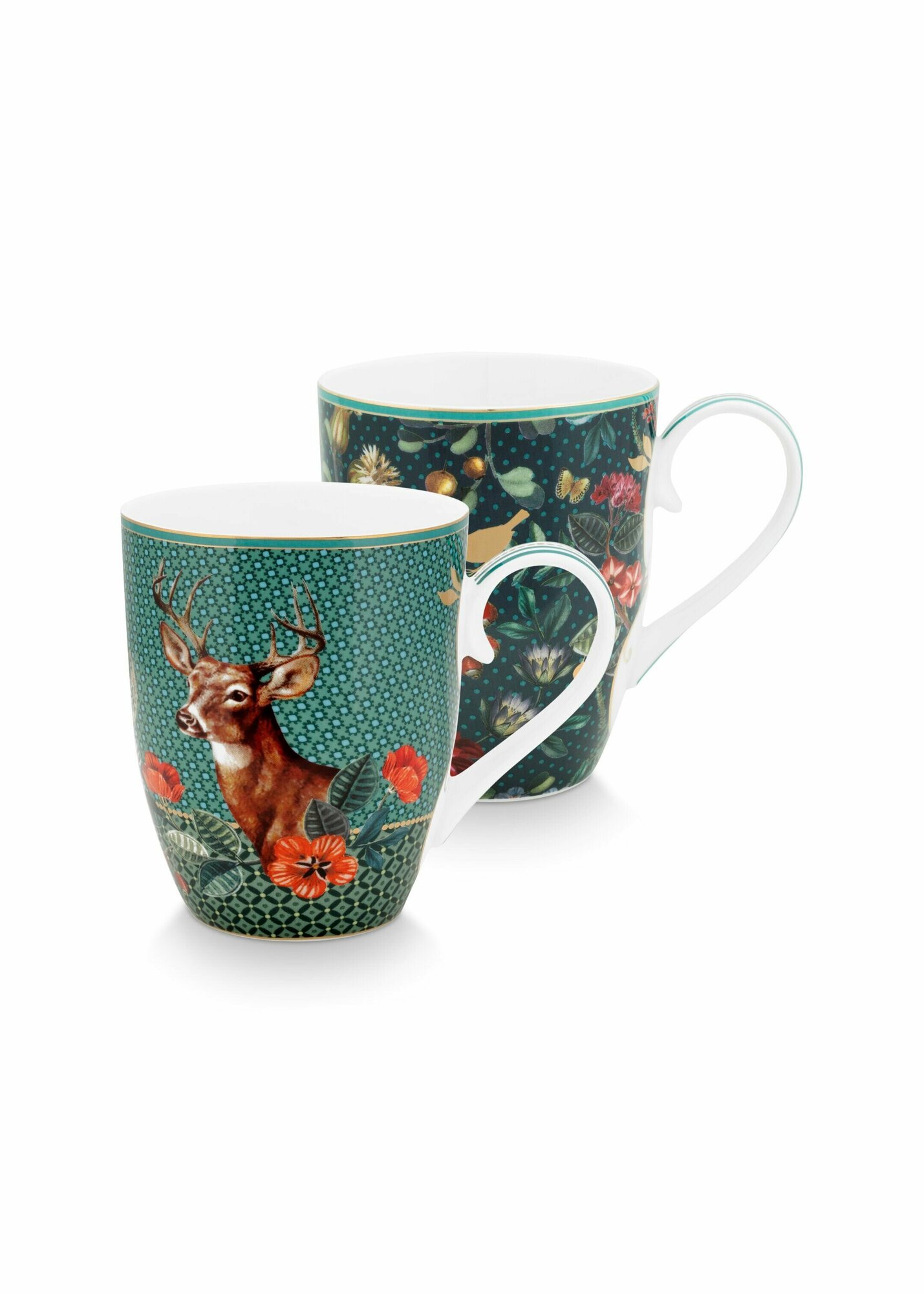 Набор из 2-х больших кружек Pip Studio Winter Wonderland, WW.51.002.334, 350 мл