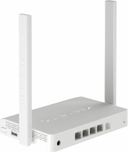 Маршрутизатор беспроводной Keenetic DSL (KN-2010) N300 10/100BASE-TX/xDSL/4G ready белый