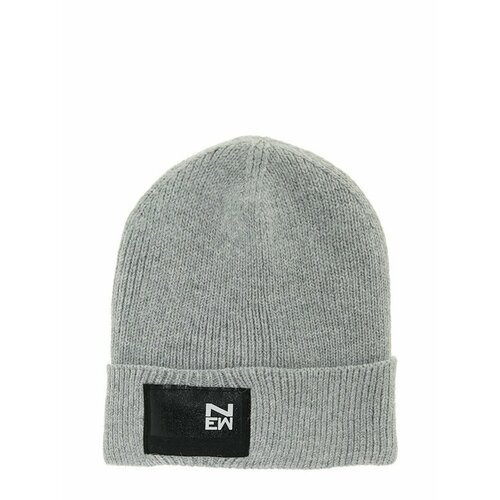 фото Шапка mialt, размер 52-54, серый