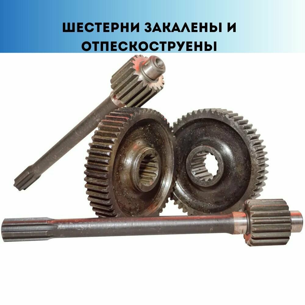 Комплект скоростных шестерен для мотоблока "Беларус" МТЗ (09-012) - фотография № 2
