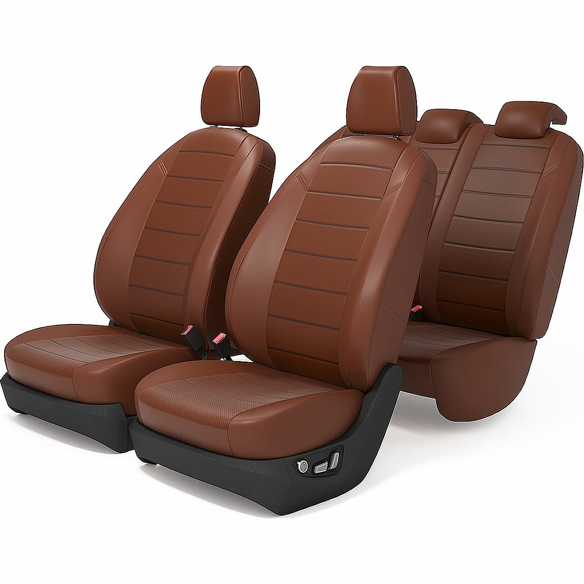 Чехлы на сиденья для Тойота Рав4 (Toyota RAV4 ХА40 2012-2019) / AutoKot / PRav41318linetktk