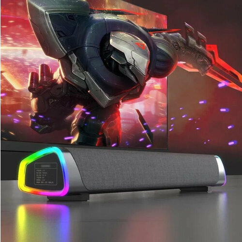 Саундбар Niye для компьютера телевизора с RGB подсветкой проводной 169000₽
