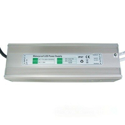 Блок питания Ecola LED strip Power Supply 150W 220V-12V IP67 блок питания для светодиодной ленты B7L150ESB