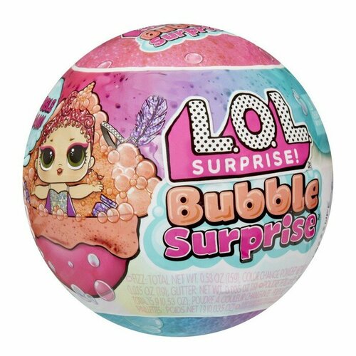 лол сюрпрайз кукла в шаре сестричка bubble с аксессуарами l o l surprise Кукла в шаре Bubble, L.O.L. SURPRISE, с аксессуарами