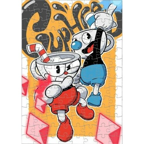 пазл cuphead капхед 9 а4 Пазл Cuphead/ Капхед №2, А4