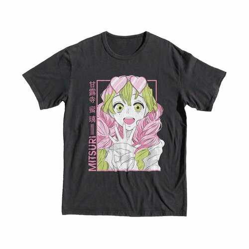 фото Футболка, размер xl, черный animedrop