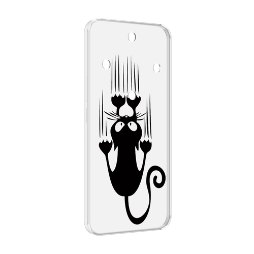 Чехол MyPads Свисающий-кот для Honor Magic 5 Lite / Honor X9a задняя-панель-накладка-бампер чехол задняя панель накладка бампер mypads свисающий кот для honor 20 pro противоударный
