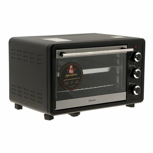 Матрёна Мини-печь Матрёна МА-26 1400 Вт 25 л 70-230C таймер черная 1880600₽