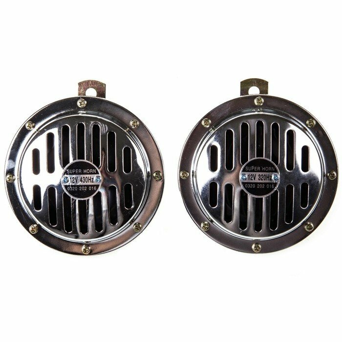 Сигнал звуковой дисковый SKYWAY 001 SUPER HORN d=125 мм 12V 105dB металл 2 шт, S07601001 — фото 12