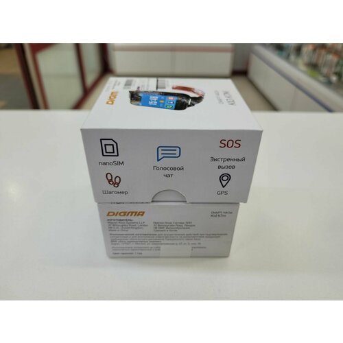 Часы Digma Kid K7m Красный 222000₽