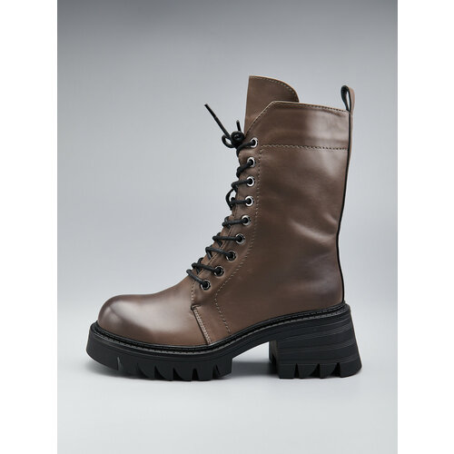 фото Ботинки берцы prominente, размер 38, коричневый