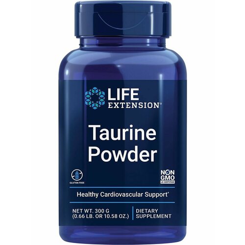 (2 Банки) Лайф Таурин 300г Taurine от Life Extension