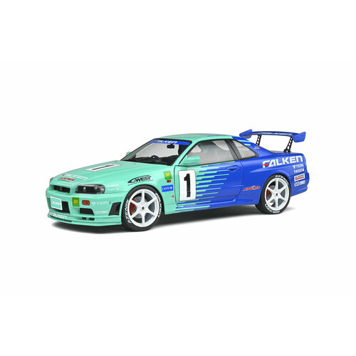 Nissan skyline R34 gtr no 1 jgtc 2001 falken