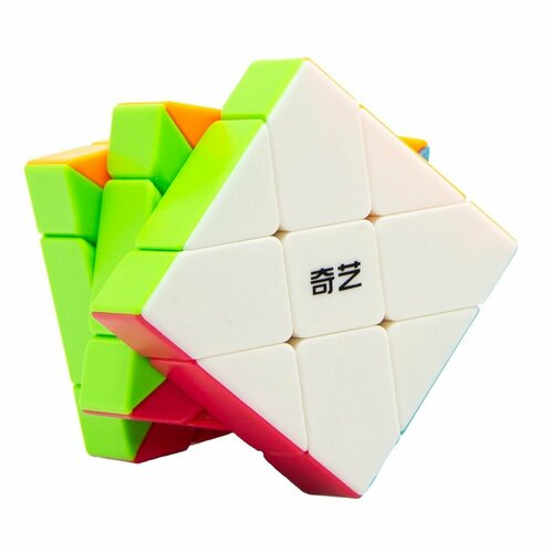 Кубик QiYi Fisher cube Stickerless / Головоломка для подарка кубик qiyi 1x3x3 black головоломка для подарка