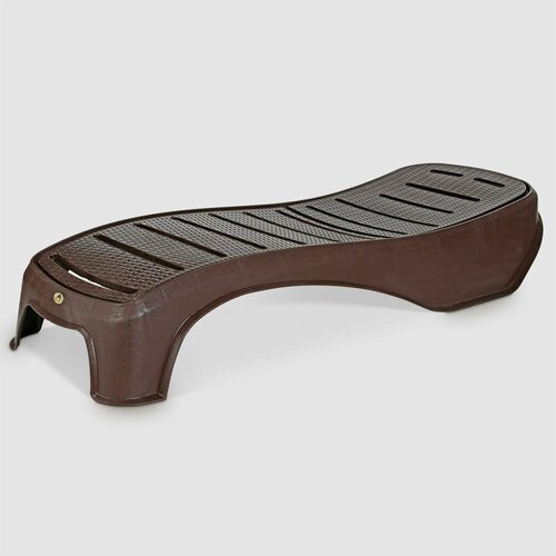 Шезлонг для дачи Mandella Titan коричневый 200х63х30 см 19923₽