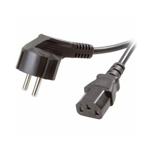 кабель питания foxline power cord 1 2m fl pwrc 12eu Кабель питания Foxline IEC-320-C13-Schuko (Euro)(M) (FL-PWRC-12EU)