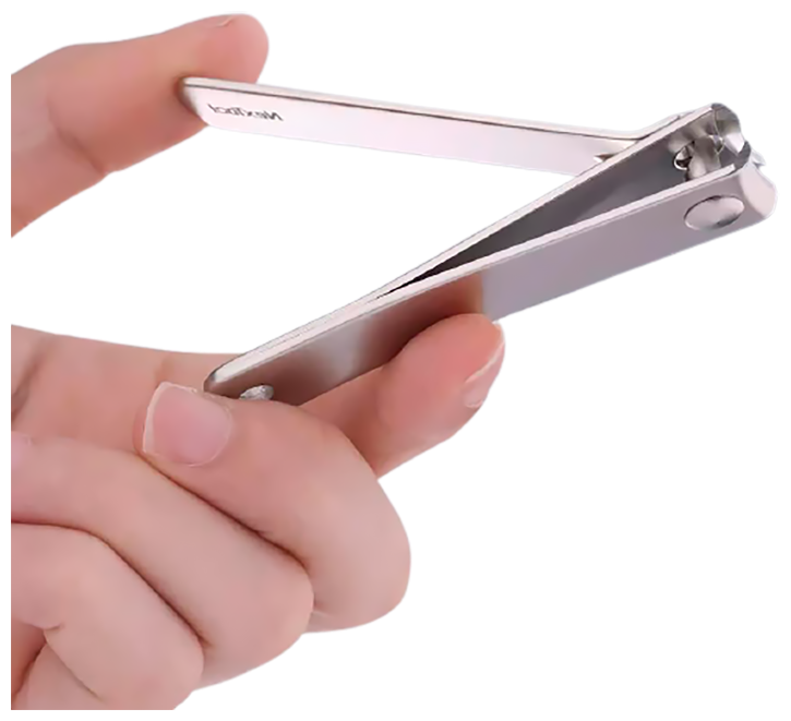 Изображение Маникюрный набор Xiaomi NexTool Nail Clipper Set (NE20015), 5 предметов в футляре: пилочка (металлическая), кусачки (книпсер) 2 шт, триммер для кутикулы, лопатка для кутикулы