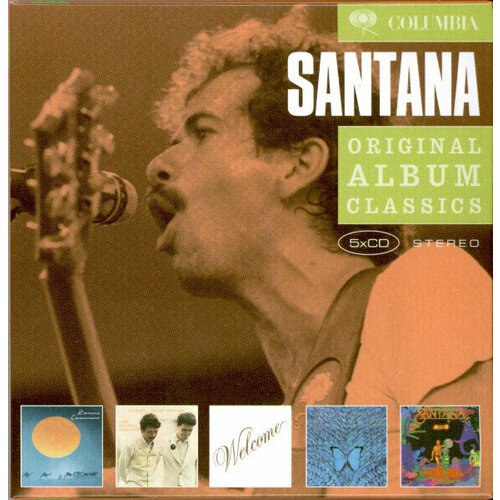 AudioCD Santana. Original Album Classics (5CD+Box Set, Album, Compilation) audiocd john coltrane original album series 5cd box set album repress compilation