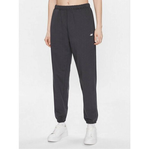 Брюки New Balance, размер L [INT], серый брюки new balance mp21550 mdy nb athletics renew askew sweatpant бежевый s