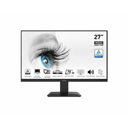 Монитор Msi PRO MP273QV 27' Black (9S6-3PB6CH-028)