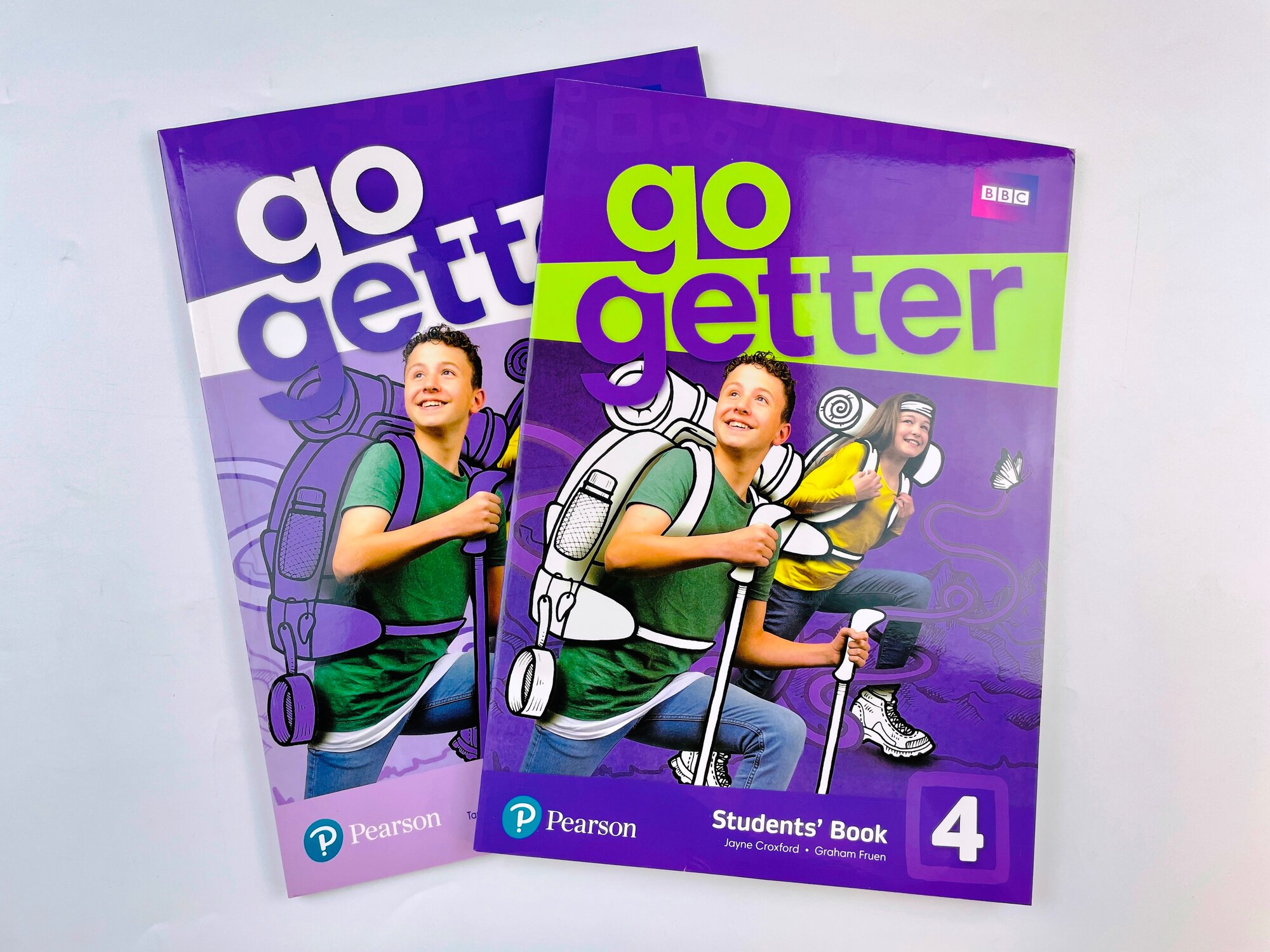 Комплект GoGetter 4 Students' Book + WorkBook набор учебник и рабочая тетрадь Go Getter Pearson