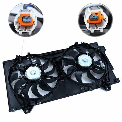 Электровентилятор охлаждения с кожухом Mazda 6 2013- VOLTON 8776₽