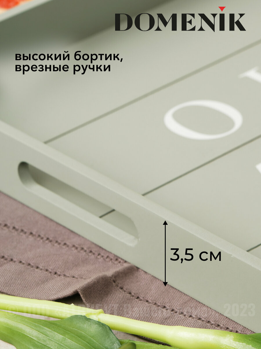 Поднос квадратный DOMENIK SCANDY 35см — фото 1