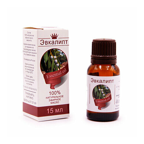 Эфирное масло эвкалипт Планета Ароматов 15 мл 257₽
