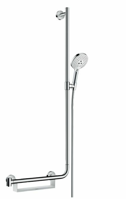 Душевой набор Hansgrohe Raindance Select S 120/Unica Comfort 1.10 m R белый/хром (26326400)