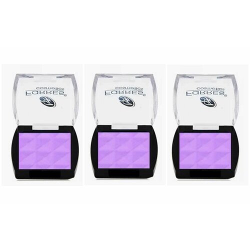 Farres cosmetics Тени для век однотонные 1001A-24 матовый нежно-лиловый 3 шт 889₽