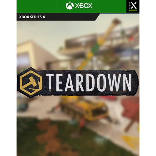 Игра Teardown цифровой ключ для Xbox Series XS Русский язык Аргентина 799₽