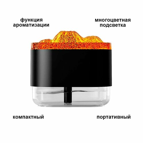 Увлажнитель воздуха Вулкан с многоцветной подсветкой 106500₽