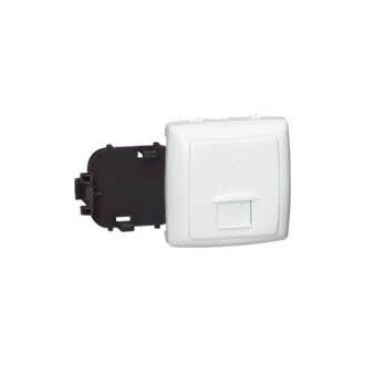 Oteo 086133 Розетка компьютерная (RJ45, под коробку, открытая установка, белая) Упаковка (10 шт.) Legrand - фото №2