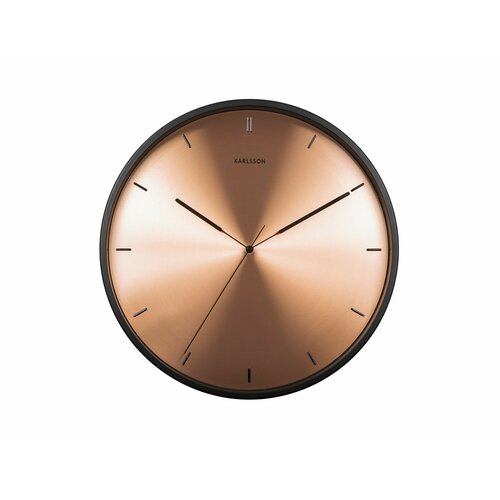 Часы настенные Karlsson FINESS сталь цвет медный с черным 16440₽