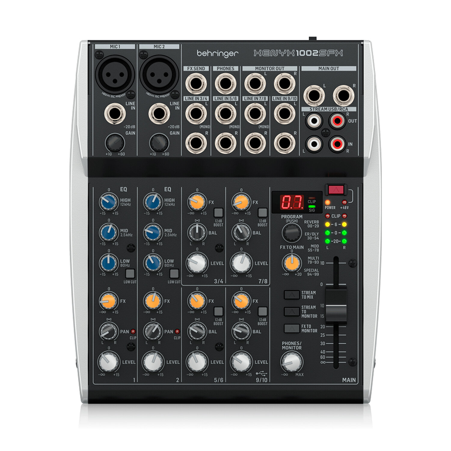 Аналоговый микшер Behringer XENYX 1002SFX