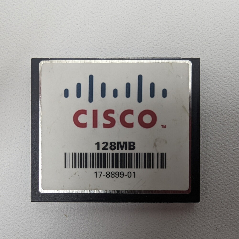 Карта памяти 17-8899-01, CIS00-01557-0Z5CH, 081001-fl4-002, Cisco, 128 Mb