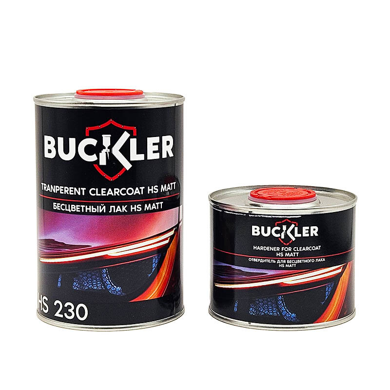 фото Лак BUCKLER HS 230 матовый 1+0,5л. комплект с отвердителем