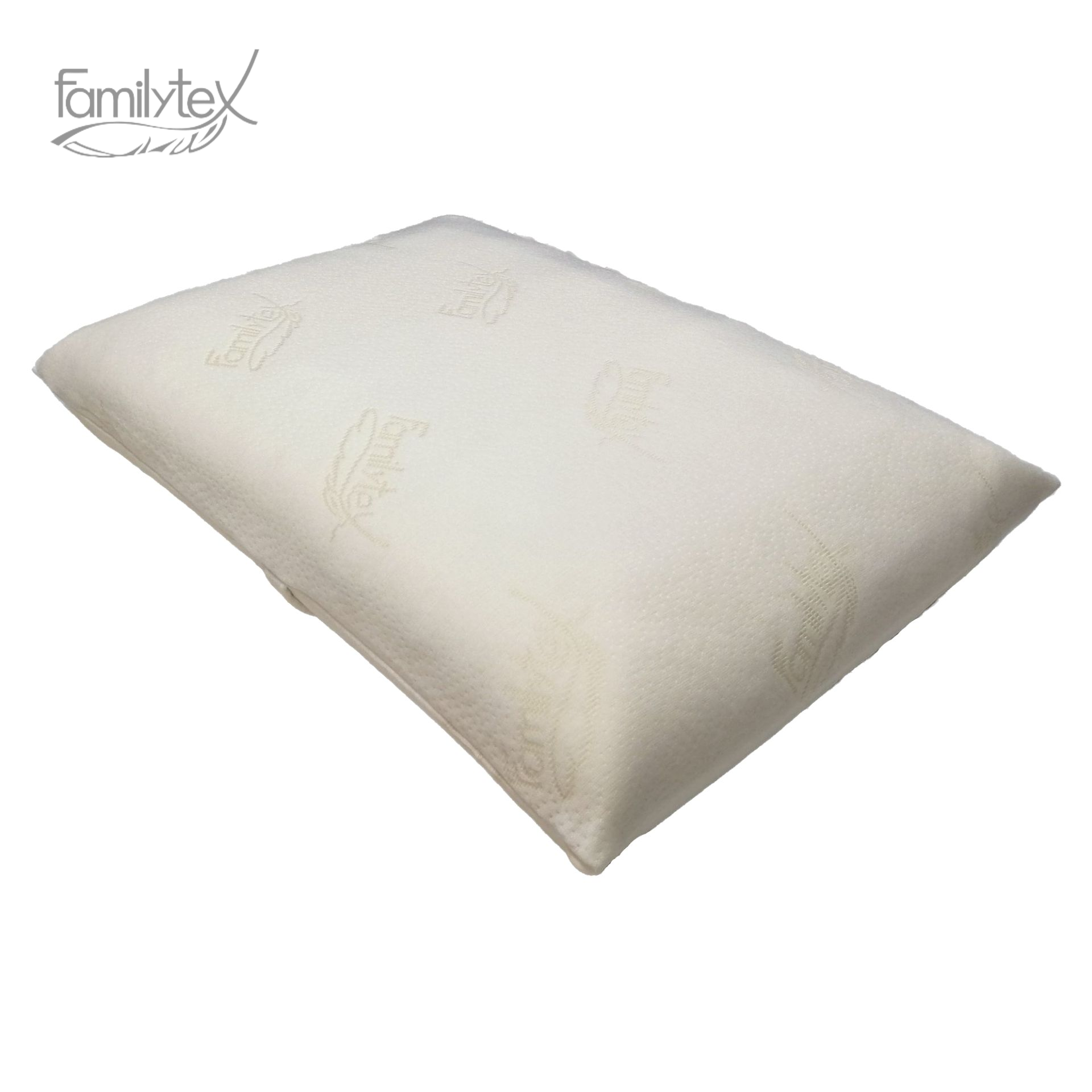 Подушка familytex Memori foam ппум (40Х60Х12) ТР, Подушка с эффектом памяти, подушка 40х60 см, высота 12 см.