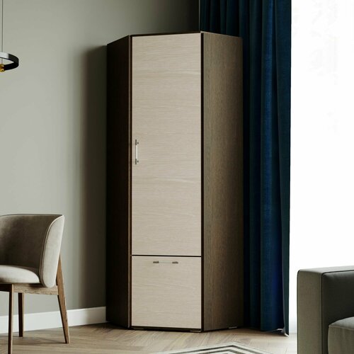 Угловой шкаф Ника Дуб молочный-Венге 13225₽