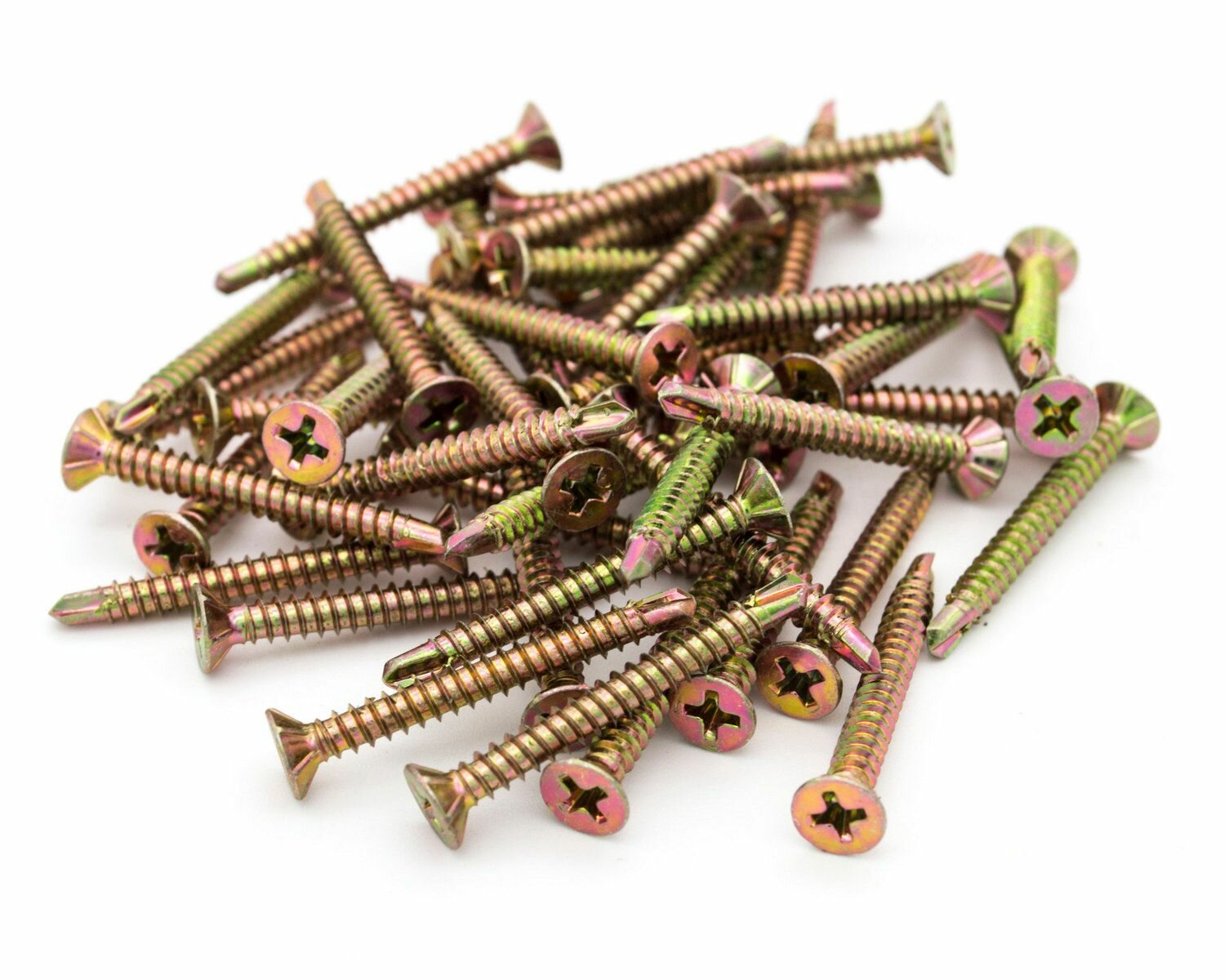 фото Саморезы оконные 3,9 x 35 мм - 50 шт, потайная шляпка, наконечник сверло