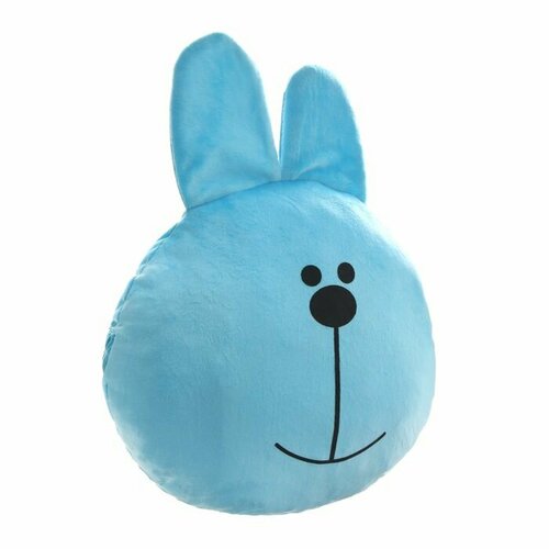 Подушка на подголовник матех MIMIMISH LINE 33 х 31 х 10 см голубой 1315₽