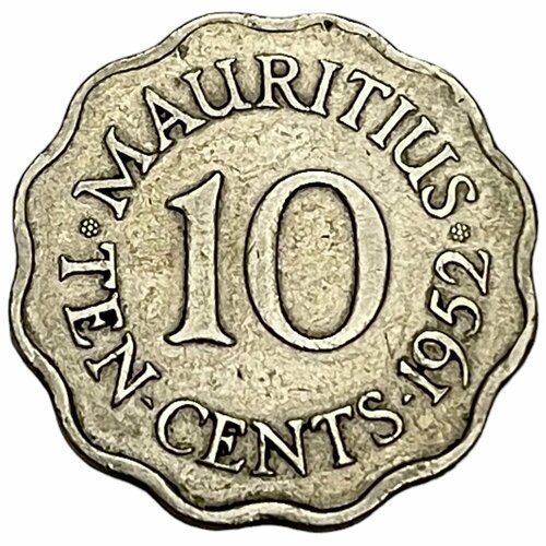 Маврикий 10 центов 1952 г.