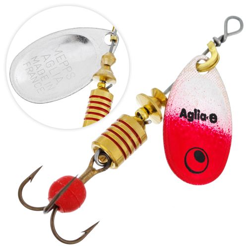 Блесна вращающиеся Mepps Aglia E №1 3,5 гр AG/ROUGE