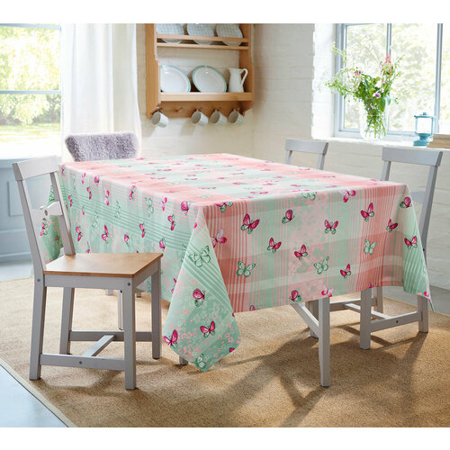 Скатерть на кухню Летнее настроение 180х145 рогожка 1058₽