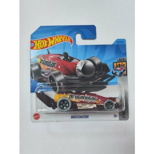 Hot Wheels Машинка базовой коллекции BRUTONATOR красная 5785/HKG96